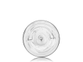 Pet plastic single wall jar with 89-400 neck Finish